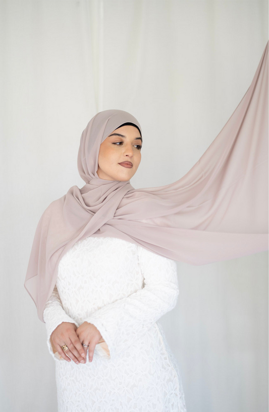TAUPE CLAIRE - MOUSSELINE