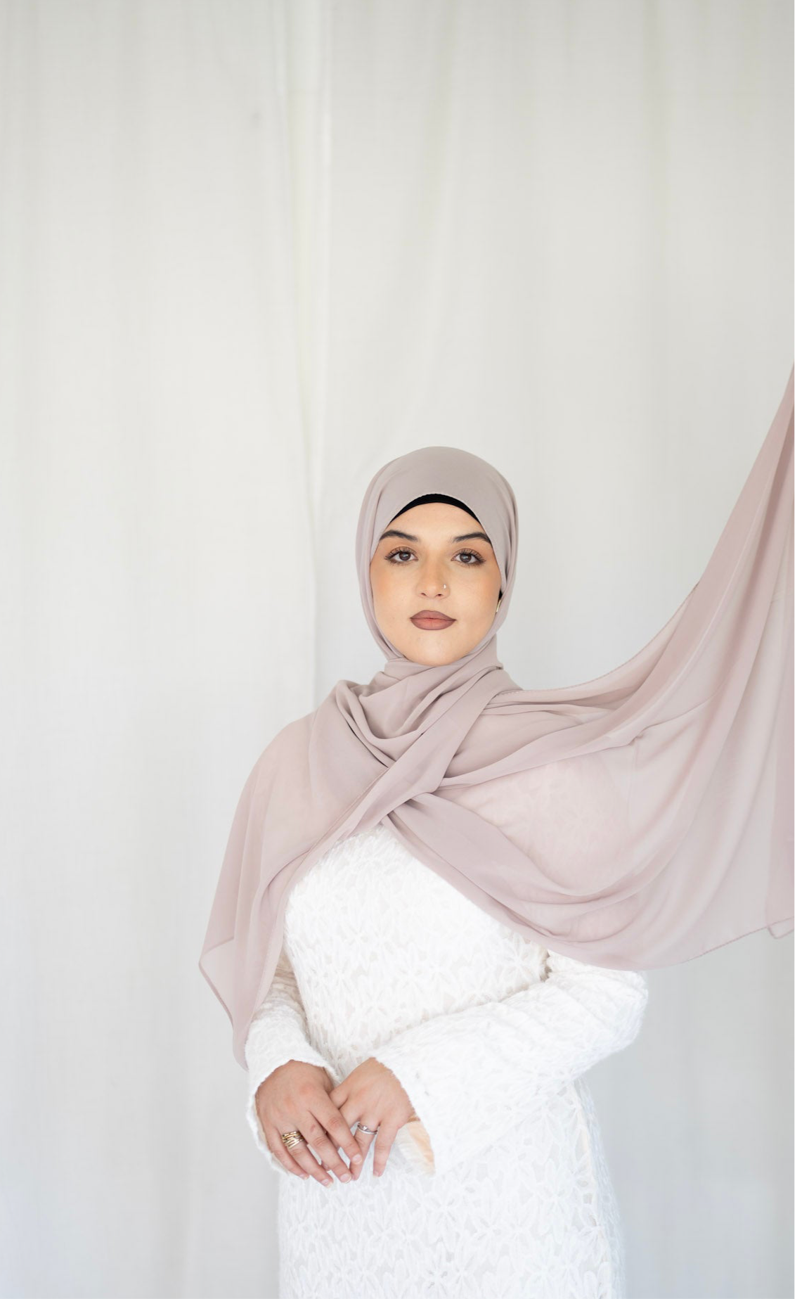 TAUPE CLAIRE - MOUSSELINE