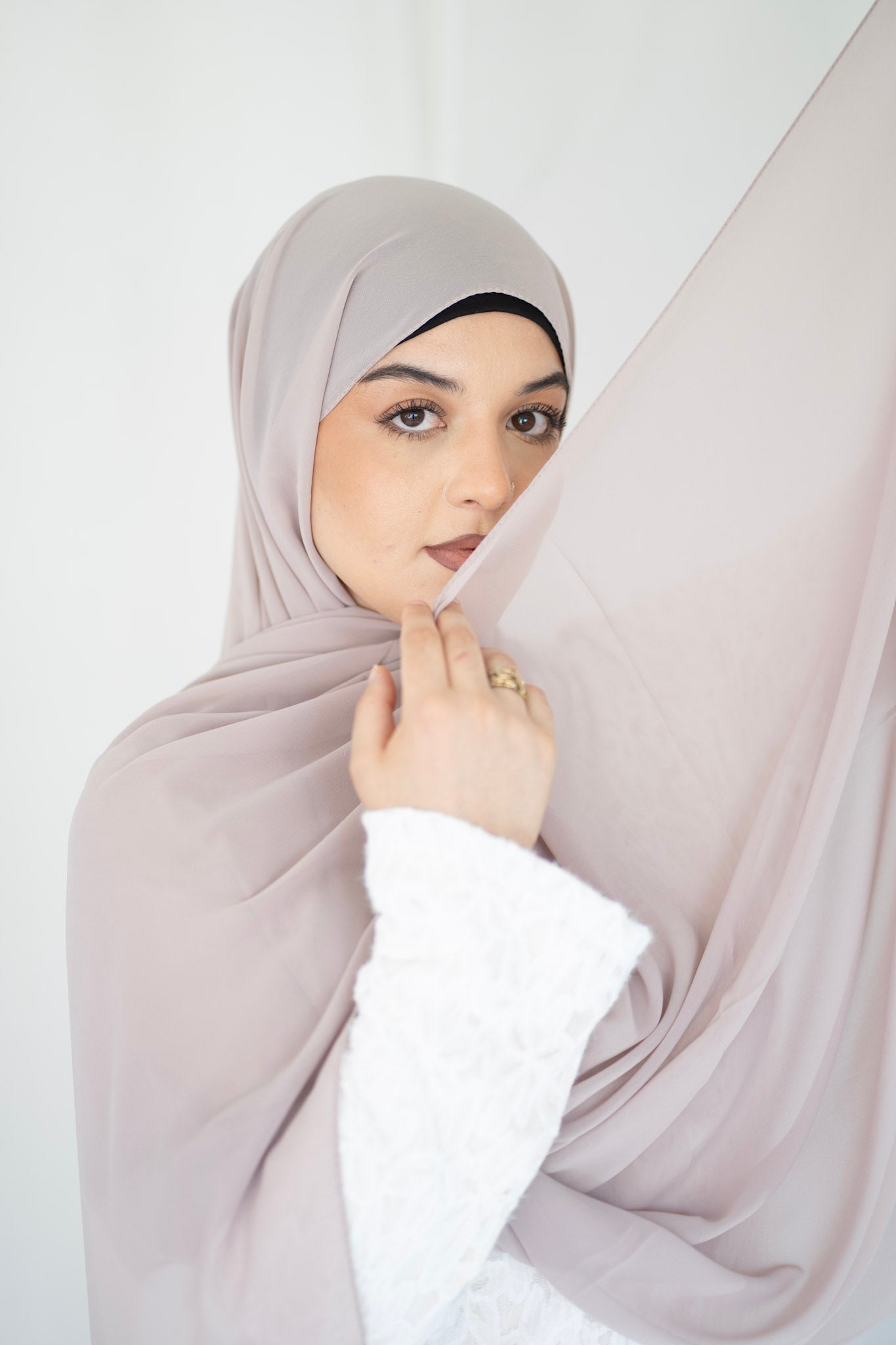TAUPE CLAIRE - MOUSSELINE