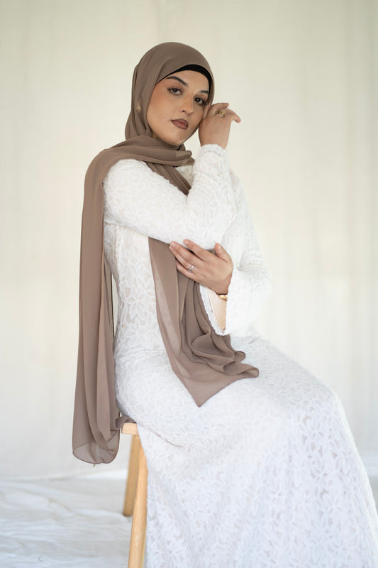 TAUPE - MOUSSELINE
