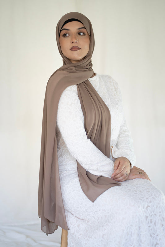 TAUPE - MOUSSELINE